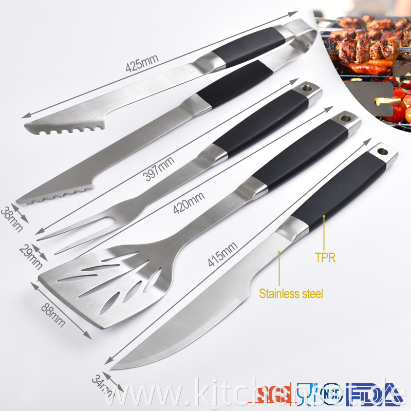 Aluminum Case Bbq Set